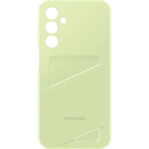 Чехол для телефонов Samsung Card Slot Case Lime (EF-OA256TMEGWW) for Samsung A256 Galaxy A25 5G: Цвет зеленый