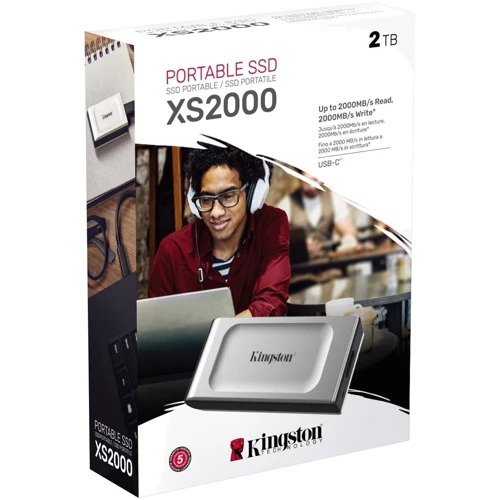 Kingston XS2000 2 TB (SXS2000/2000G): Форм-фактор Portable
