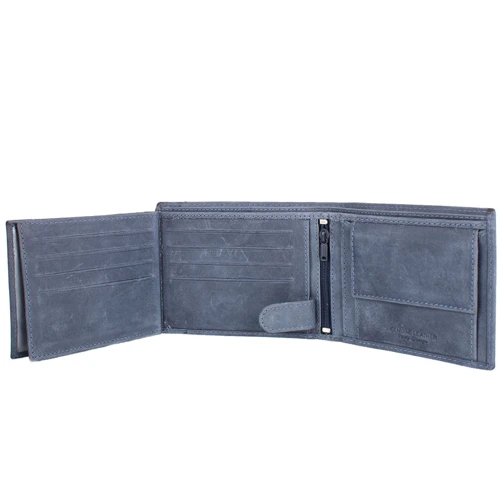 Мужское портмоне Always Wild синее (DNKN992-BPU-1-navy) фото 6