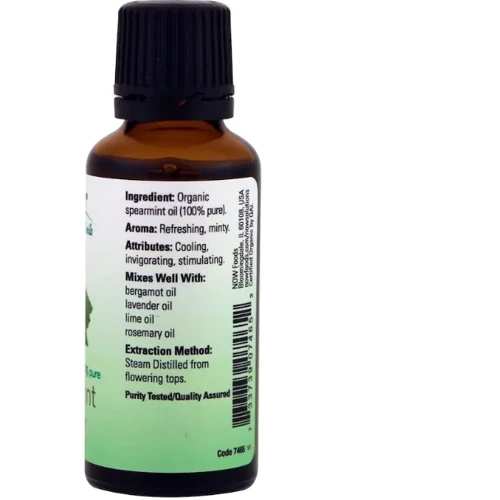 Now Foods Essential Oils Мятное масло 30 ml: Назначение Расслабление, Ароматизация