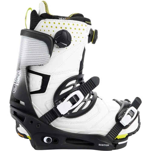 Крепление для сноуборда Burton MISSION'22 black/white wing L: Размер Large