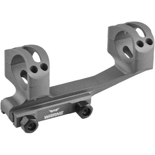 Моноблок Warne Skeleton Mount Gen2 30 мм Weaver Offset grey (2370.03.10)