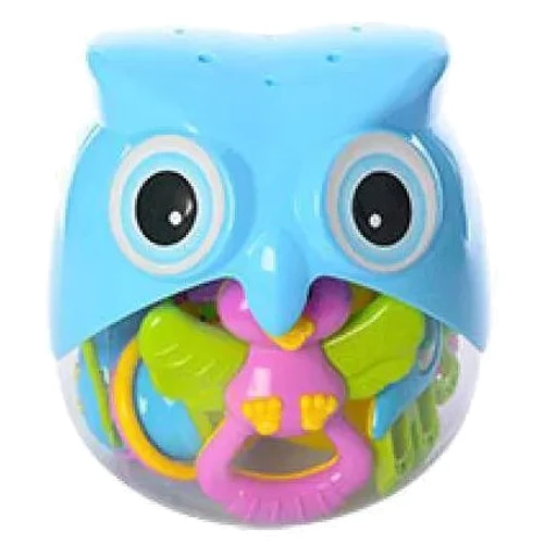 Погремушка Metr+ Сова голубой (2828A31(Blue)): Производитель Metr+