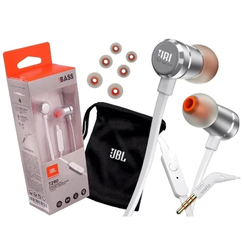 Наушники JBL T290 Silver (JBLT290SIL)