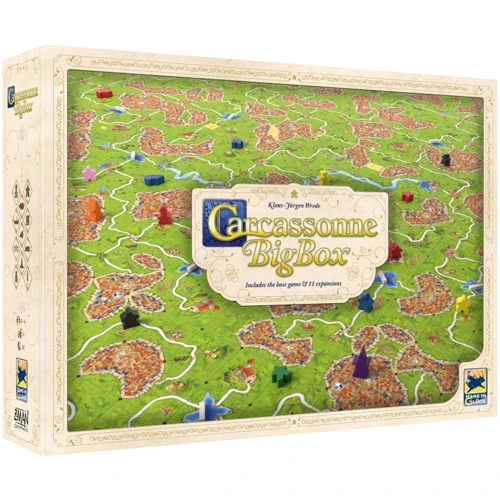 Настольная игра Z-Man Games Carcassonne Big Box EN НА АНГЛИЙСКОМ ЯЗЫКЕ