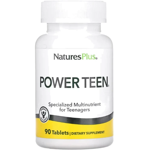 Nature's Plus Power Teen Мультивитамины для подростков 90 таблеток