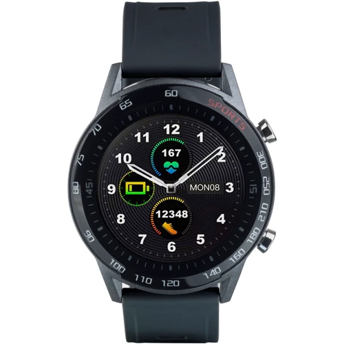 Смарт-часы Globex Smart Watch Me2 Black: Емкость батареи, мАч 230