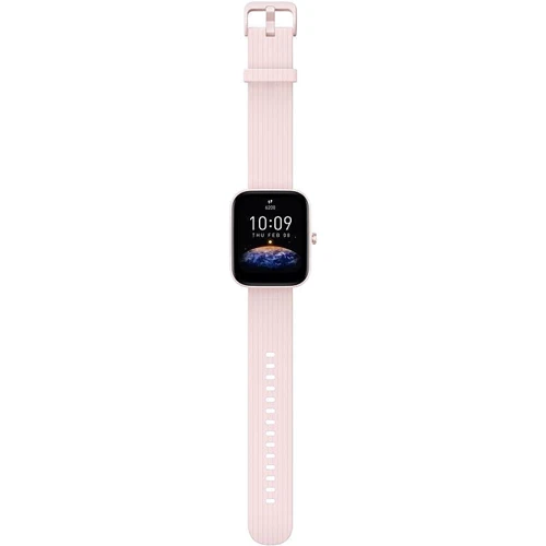 Смарт-часы Amazfit Bip 3 Pink: Сенсорный экран есть
