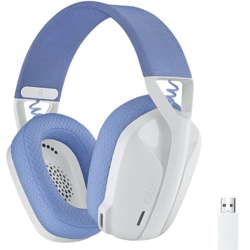 Logitech G435 Lightspeed Wireless Gaming Headset White (981-001074) (Навушники)(79010870)Stylus approved