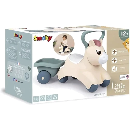 Каталка Smoby Little Пони с прицепом 54х27х40 см (140502): Тип каталки