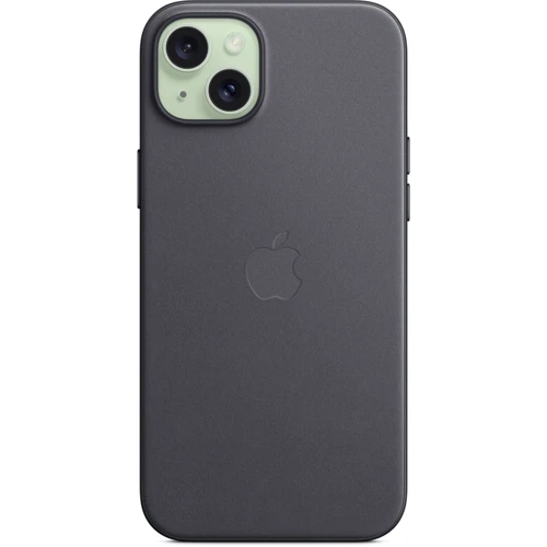 Чохол для iPhone Apple iPhone 15 Plus FineWoven Case with MagSafe - Black (MT423ZM/A): Тип чохла накладка на заднюю часть