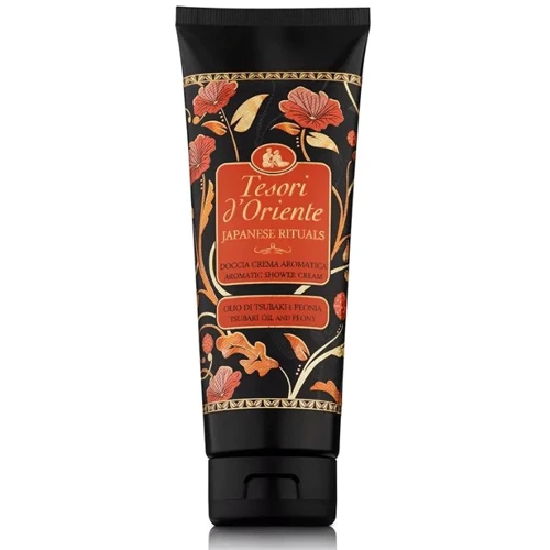 Tesori d'Oriente Japanesse Rituals Японские ритуалы масло цубаки и пиона крем-гель для душа 250 ml