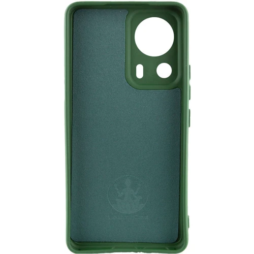 Чохол для телефона Lakshmi Case Silicone Cover Full Camera Dark green for Xiaomi 13 Lite: Матеріал силікон