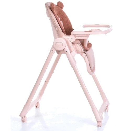 Стільчик для годування El Camino ME 1037 CRYSTAL Bear Beige (ME 1037 Bear Beige): Тип классический стульчик