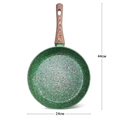 Fissman Malachite 24x5.5см (14309): Антипригарное покрытие EcoStone