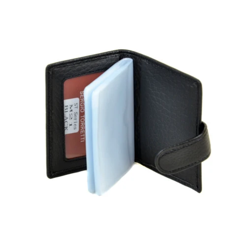 Жіноча візитниця Sergio Torretti чорна (28166 black): Країна виробник Китай