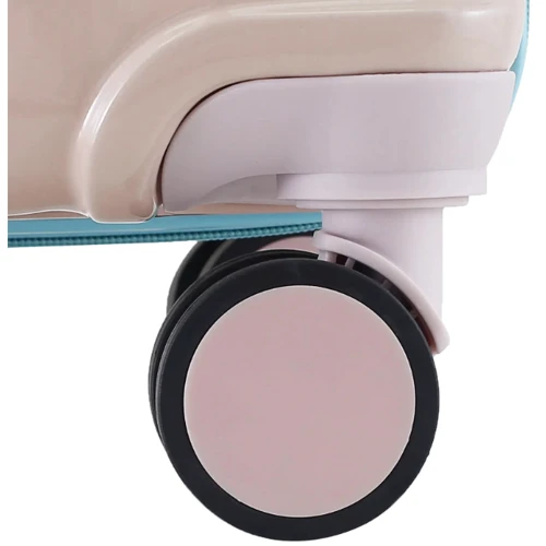 Чемодан Semi Line 25" (M) Blue/Pink Cream Gradient голубой/розовый (T5649-2): Материал Пластик