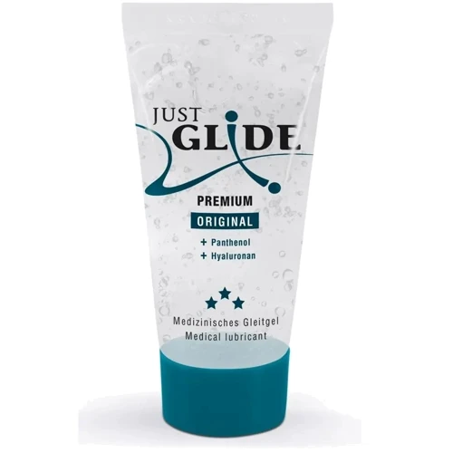 Веганский органический гель-лубрикант Just Glide Premium, 20 ml