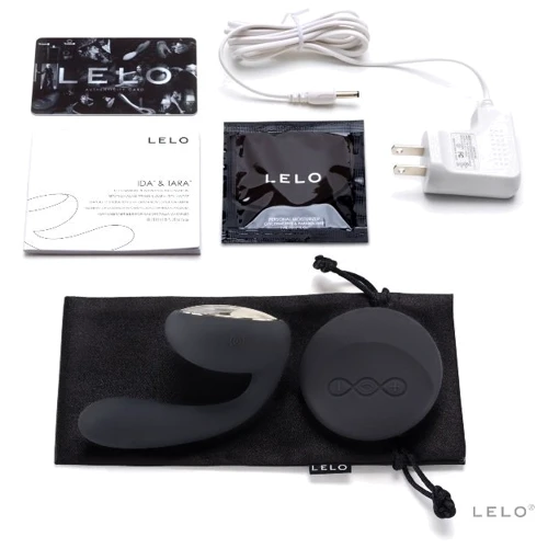Вибромассажер для пар LELO Ida , черный