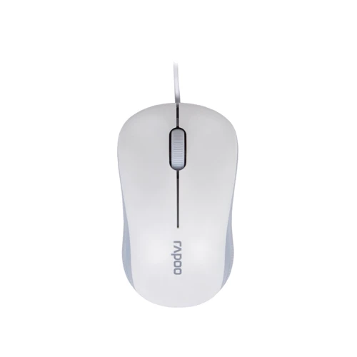 Мышь RAPOO N1130-Lite USB, белая