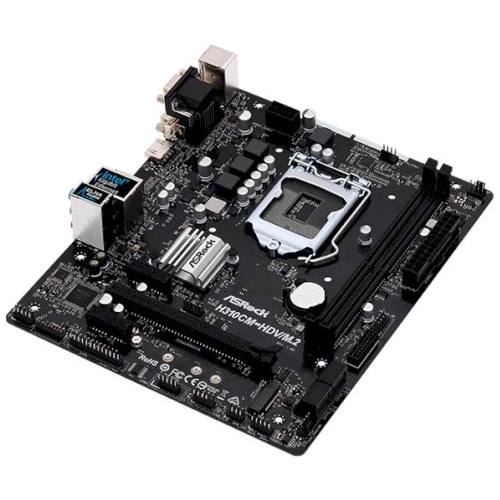 ASRock H310CM-HDV/M.2: Разъемы на задней панели S/PDIF (Оптический), USB 3.0 (USB 3.1 Gen 1)