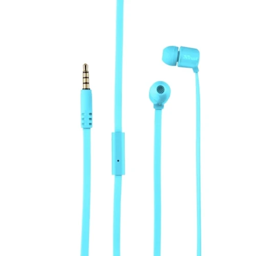 Наушники Trust Duga Mic Neon Blue (22107): Тип конструкции вакуумные