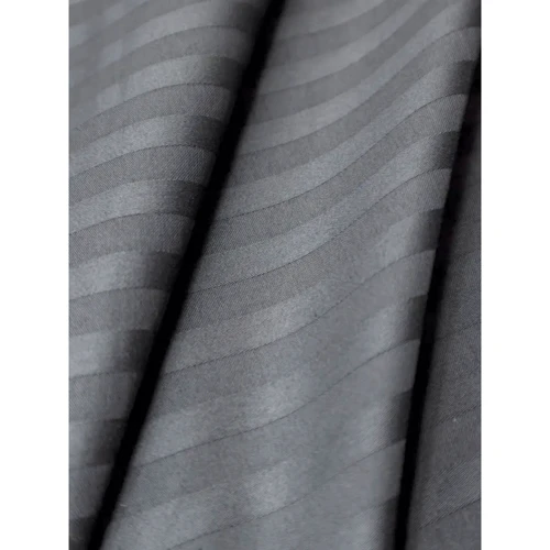 Комплект постельного белья LightHouse Sateen Stripe Antracit страйп-сатин евро (603592_2,0) фото 7