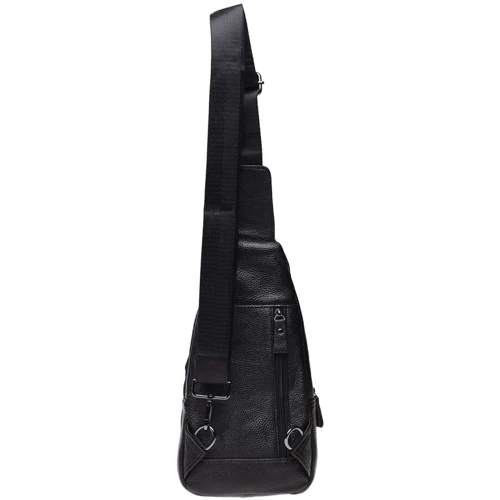 Мужская сумка-слинг Keizer черная (K15038-black): Страна производитель Тайвань