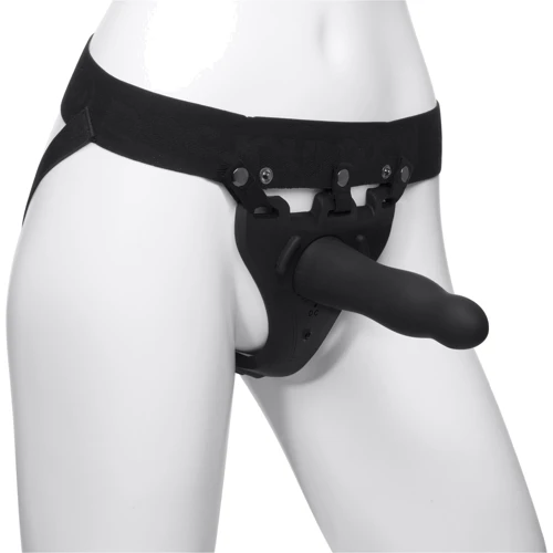 Страпон унисекс Doc Johnson Body Extensions – Be Aroused, полая насадка