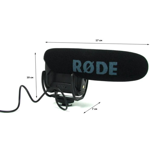 Микрофон RODE VIDEOMIC PRO (NEW): Разъем 3.5 мм