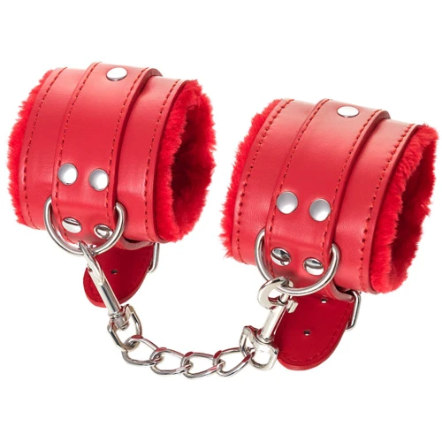 Наручники Toyfa Anonymo Wrist Cuffs №0105, red: Виробник Toyfa
