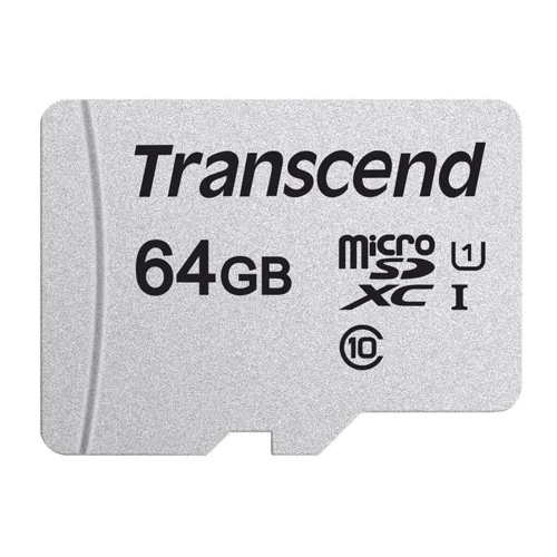 Карта памяти Transcend 64GB microSDXC Class 10 UHS-I U1 (TS64GUSD300S)