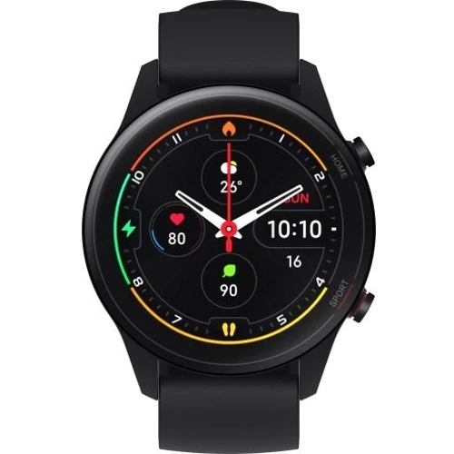 Смарт-годинник Xiaomi Mi Watch Black: Дисплей 1.39" AMOLED (454х454)