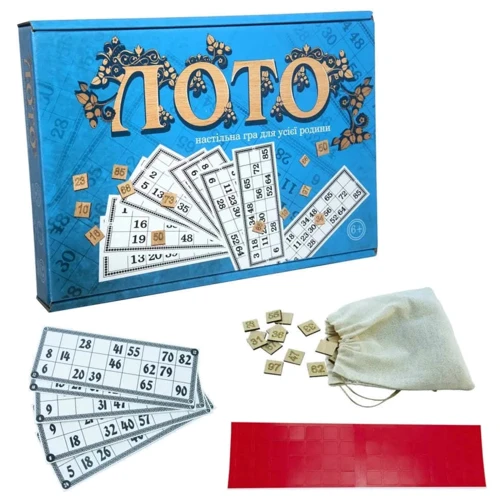 Лото Strateg с деревянными фишками (30662): Производитель Strateg