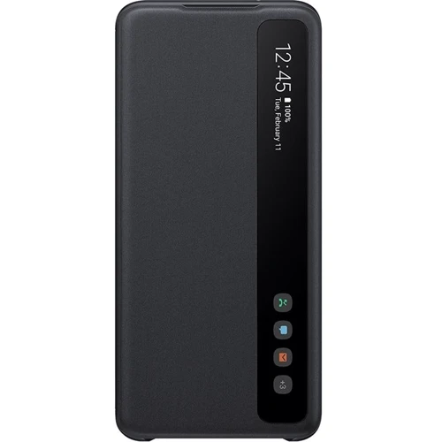 Чохол для телефона Samsung Clear View Cover Black (EF-ZG980CBEGRU) for Samsung G980 Galaxy S20