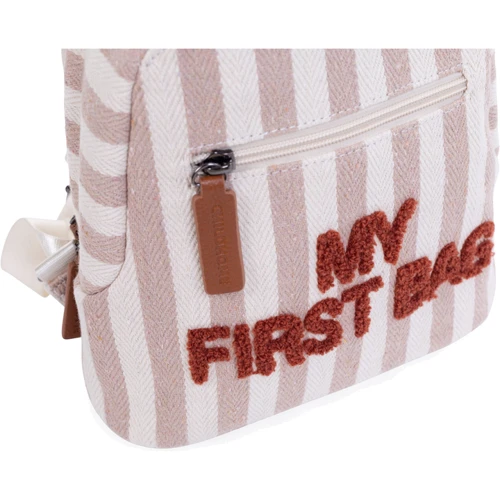 Рюкзак детский Childhome My First Bag Nude/Terracotta (CWKIDBSTNR): Материал Ткань
