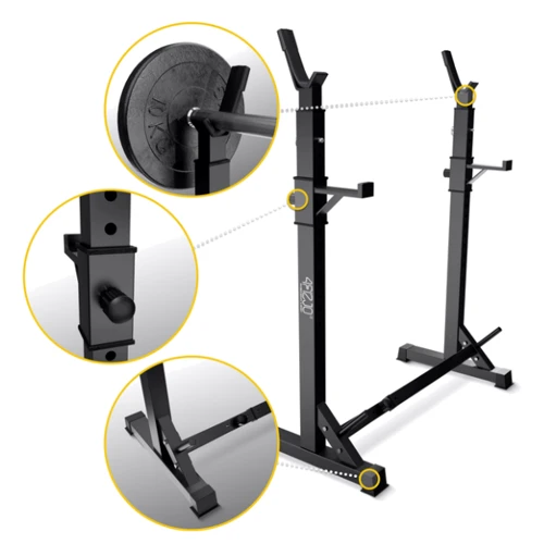 Подставка и стойка 4FIZJO Pro регулируемая со страховкой Black (P-5905973402668) фото 4