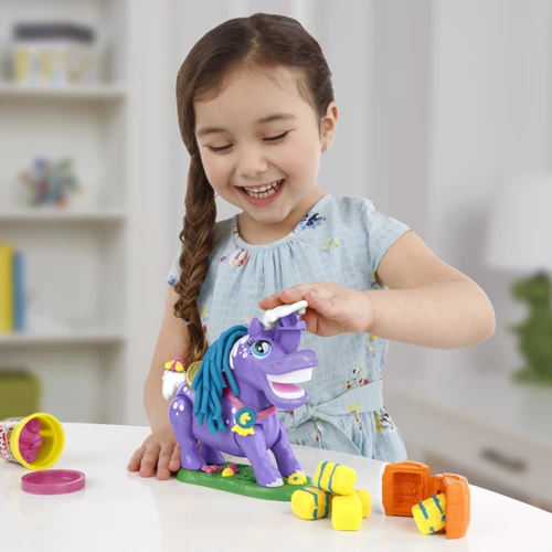Игровой набор массы для лепки Hasbro Play-Doh Пони-трюкач (E6726)