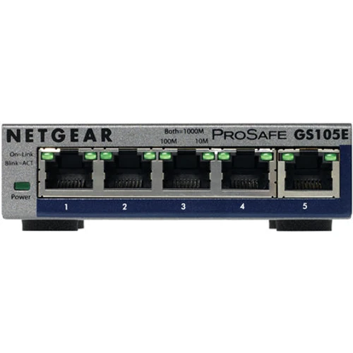 Мережевий комутатор Netgear GS105E (GS105E-200PES)