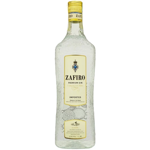 Джин Zafiro Classic 37.5% 1 л (FSH_8410028902569)