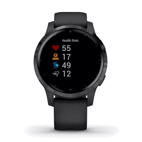 Смарт-часы Garmin Vivoactive 4S Slate Stainless Steel Bezel with Black Case and Silicone Band (010-02172-13): Совместимые ОС Android / iOS