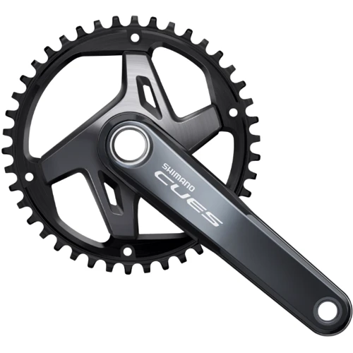 Шатуни Shimano FC-U8000-1, CUES, інтегрована вісь, 170мм, 40з, 9-11-шв (EFCU80001CXB0X)