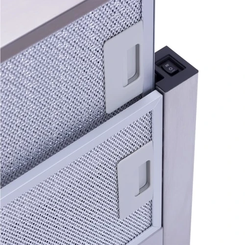 Вытяжка Minola HTL 6915 I 1300 LED: Материал корпуса нержавеющая cталь