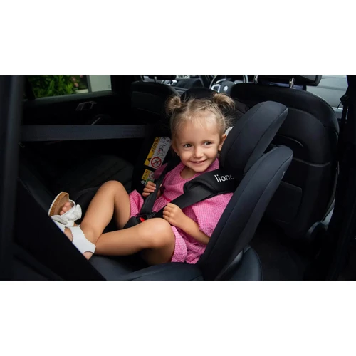 Автокресло Lionelo Bastiaan i-Size Black Red: Группа 0/1/2/3 (с рождения до 36 кг)
