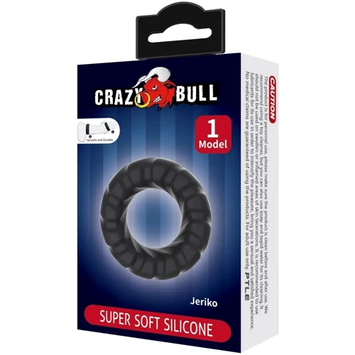 Кільце ерекційне LYBAILE Crazy Bull №1 - JERIKO super soft silicone (BI-210359)