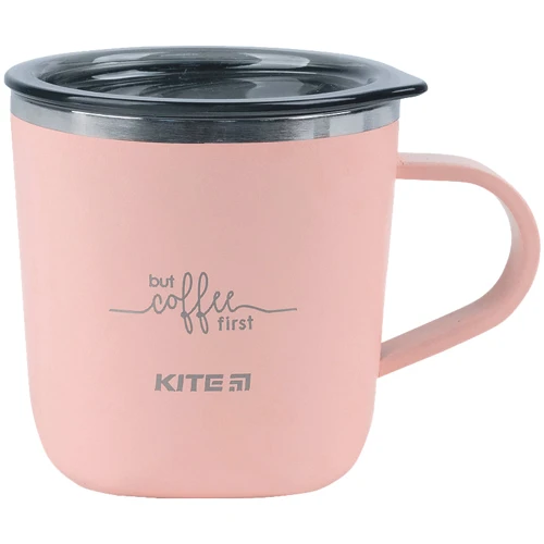 Термокухоль Kite персиковий, 260 мл (k21-324-03)
