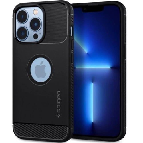 Чехол для iPhone Spigen Rugged Armor Matte Black for iPhone 13 Pro Max (ACS03200)