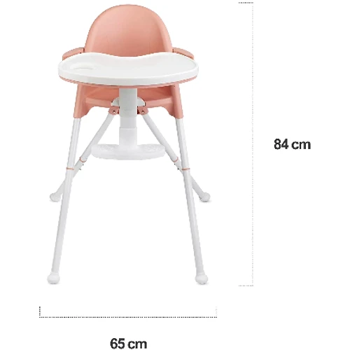 Стільчик для годування 2 в 1 Kinderkraft Pini Pink (KKKPINIPNK0000) фото 5