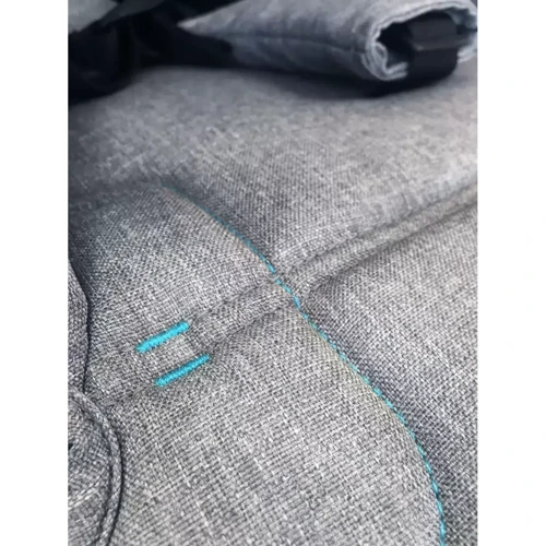 Коляска 2 в 1 X-Lander X-Cite Azure grey (90759): Материал колес полиуретан