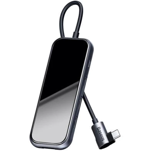 Адаптер Baseus Adapter Multifunctional USB-C to 4xUSB2.0 Deep Gray (CAHUB-JZ0G)